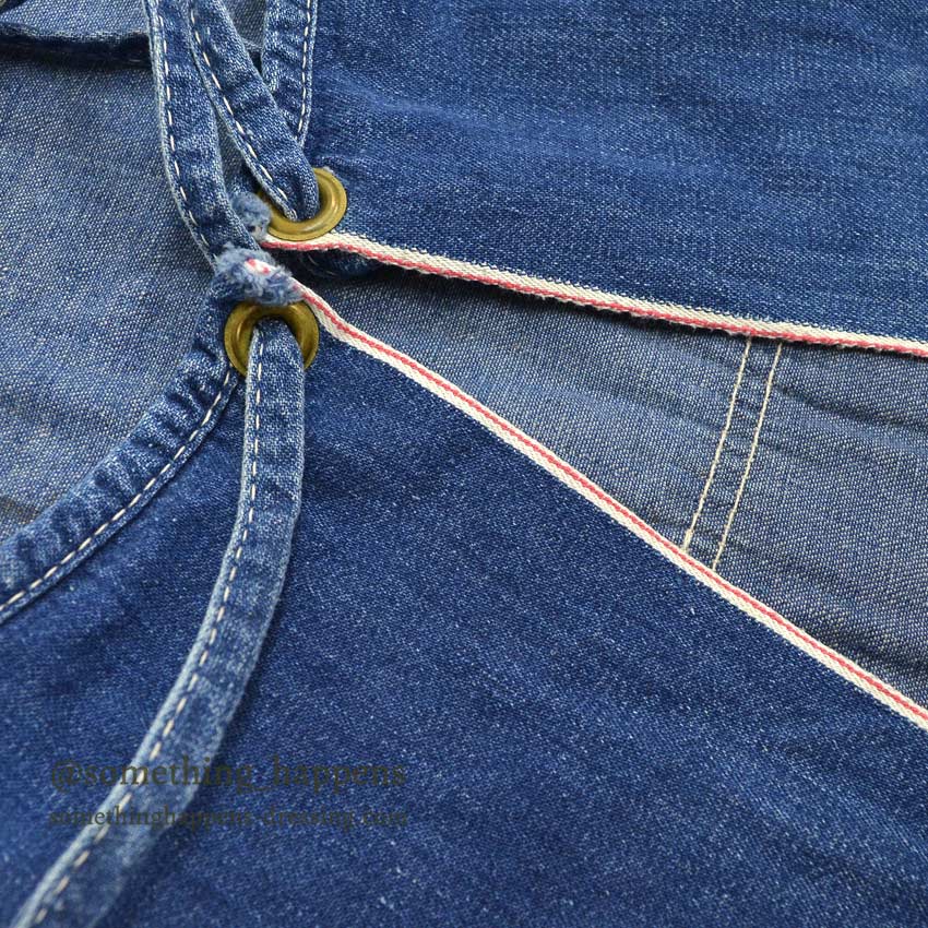 〜1960's WHITE DUCK BRAND DENIM APRON ...