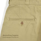 1960's USARMY TROUSERS, MEN'S, COTTON UT 8.2 OZ. KAHKI SH-1 ... W31/L30