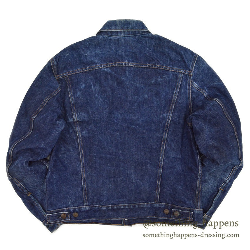 1970's Levi's 70505-0317 small-e DENIM JACKET BLANKET DARK... Fits like a 44