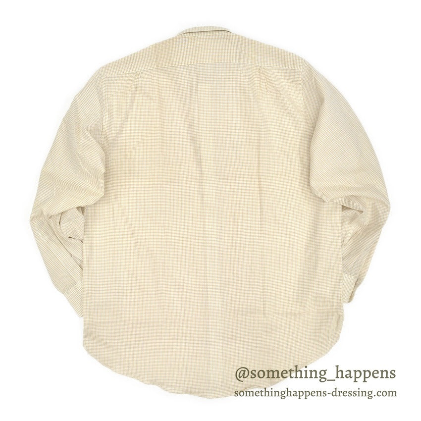 〜1960's DEADSTOCK TOWNCRAFT PENNEYS SMALL PLAID L/S SHIRT ... 15 1/2