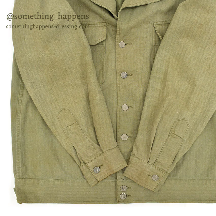 1940's U.S.ARMY WW2 M-42 HBT JACKET MODIFIED ... Fits like 44〜