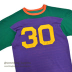 1970's CHAMPION CRAZY COLOR FOOTBALL SHIRT... L