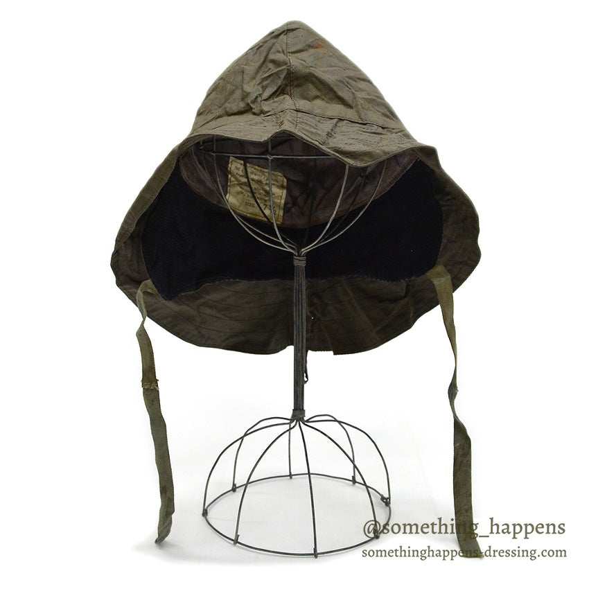 1940's U.S.N. WW2 FOUL WEATHER DECK HAT ... 71/2