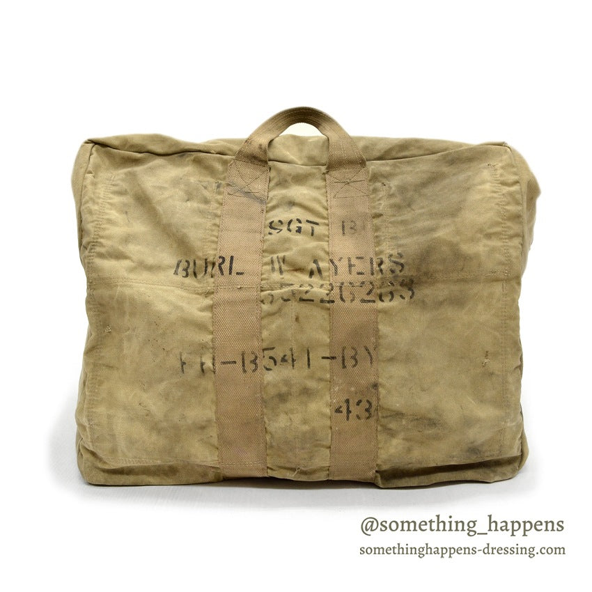 1940's USAAF. WW2 AVIATOR'S KIT BAG STENCIL...