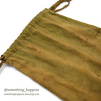 1910's~ WW1 ERA AMERICAN RED CROSS COTTON DITTY BAG US FLAG PATCH...