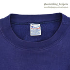 1990's CHAMPION BIG RUNNER PRINT SWEAT SHIRT WITH PATCH...XX-LARGE