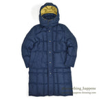 1970's~ WILLIAM BARRY NAVY DOWN COAT...M