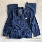 1950's HERCULES NATION-ALLS DENIM WORK COVERALL...