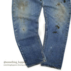 1960's LEVI'S 501 BIG-E DENIM PANTS...W32/L28
