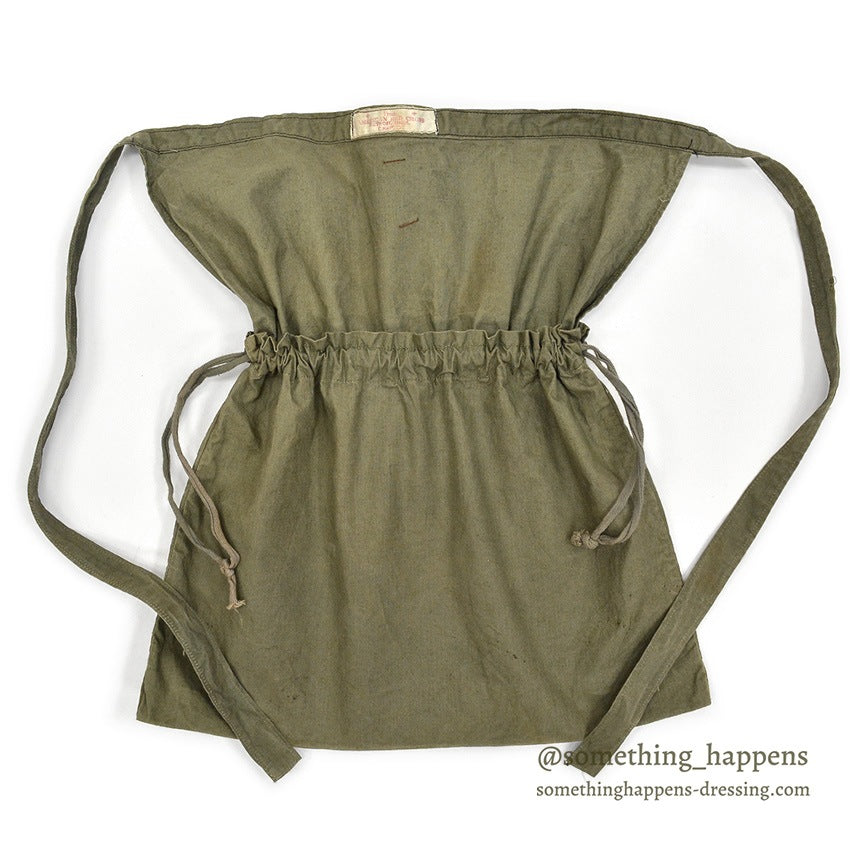 1940's AMERICAN RED CROSS WW2 POPLIN APRON DITTY BAG 1  ...
