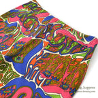 1960's JANTZEN LOVE ME ALL OVER PRINT COTTON PANTS... 36