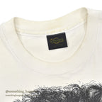 1990's THE THREE STOOGES LARRY FACE PRINT T-SHIRT ... L