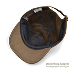 1980's ADVENTURE BOUND BROWN LEATHER CAP 1...