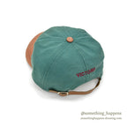 1990's~ CANADA VICTORIA FLOWER EMBROIDERY SOUVENIR CAP...