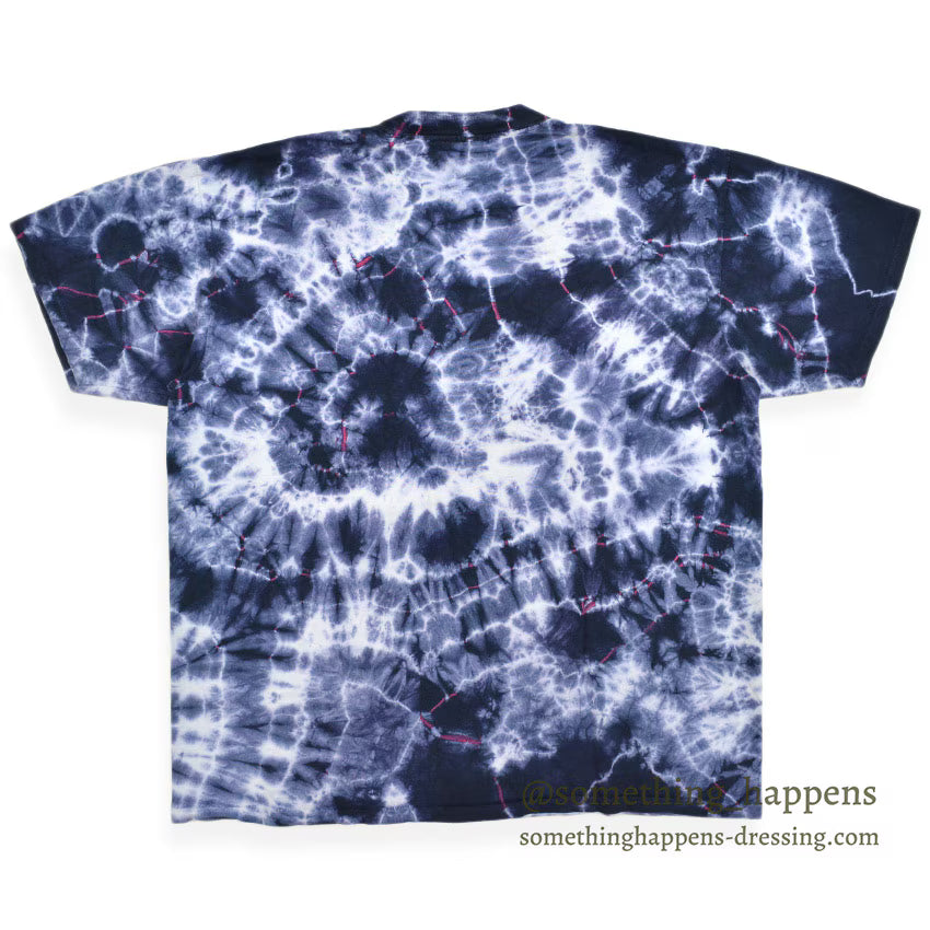 1990's ONEITA YIN YANG TIE DYE ART T-SHIRT... XL