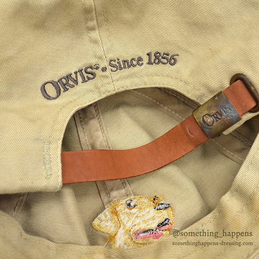 1990's ORVIS DOG EMBROIDERY FISHING CAP 2 ...