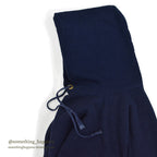 1970's CHAMPION NAVY BLANK REVERSE WEAVE SWEAT PARKA MINT... M
