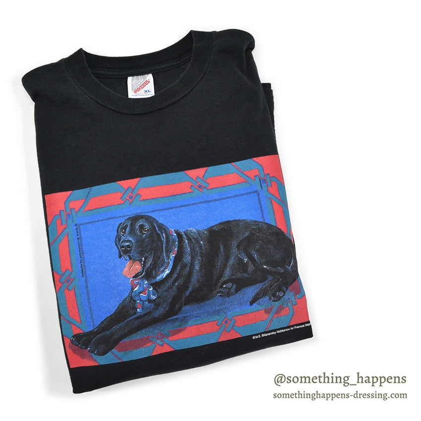 1990's JERZEES MEBILISNANSKY DOG ART T T-SHIRT...XL