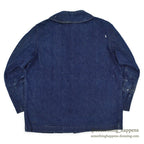 1940's U.S.NAVY WWII SHAWL COLLAR DENIM JACKET PAINTED ...