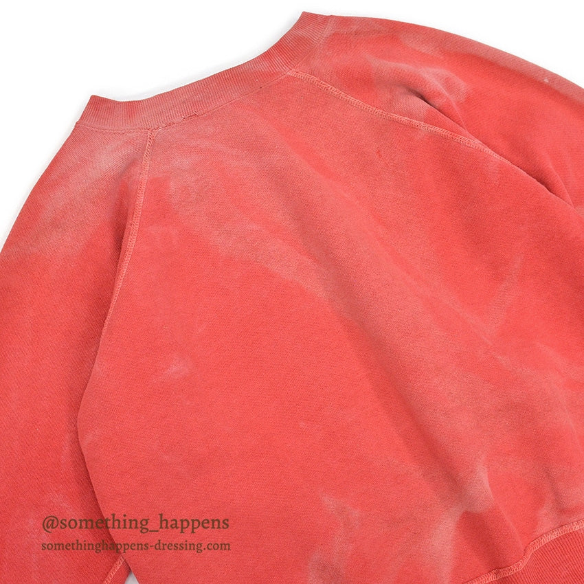 1960's RED FADED SWEAT SHIRT...