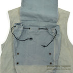 1980's BANANA REPUBLIC SAFARI & TRAVEL PACK TRAIL VEST...S