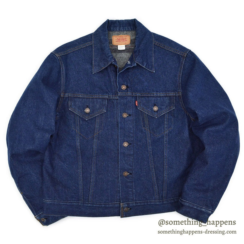 1970's Levi's 70505-0317 small-e DENIM JACKET BLANKET... 46
