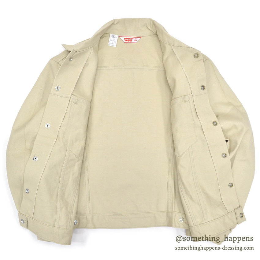 1970's DEADSTOCK Levi's 70505-1022 COTTON TWILL JACKET... 44