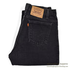 1990's Levi's 518 BLACK DENIM PANTS...W34/L32