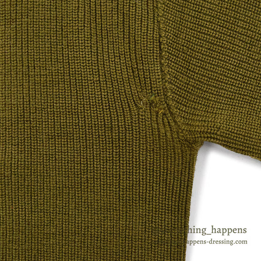 1940's U.S.A.A.F. TYPE A-1 WOOL SWEATER ... Fits like L