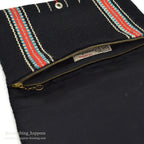 c.1940's GANS CRAFT CHIMAYO PURSE HAND WOVEN BLACK...