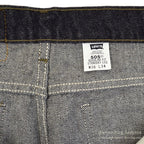1990's DEADSTOCK Levi's 505 BLACK DENIM PANTS USA製 ... W36/L34