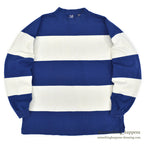 ~1990's GAP WIDE BLUE/WHITE STRIPE COTTON L/S TEE ... L