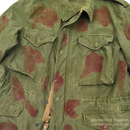 1950's USARMY M-51 HAND PAINTED CAMO FIELD JACKET... MR