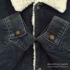 1970's LEVI'S 70605-1517 BIG-E CORDUROY BOA JACKET ... 44