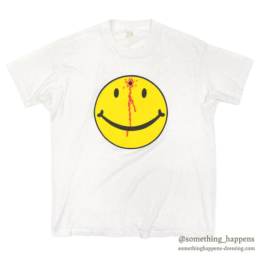 1990's SCREEN STARS HEAD SHOT SMILEY FACE T-SHIRT ... XL