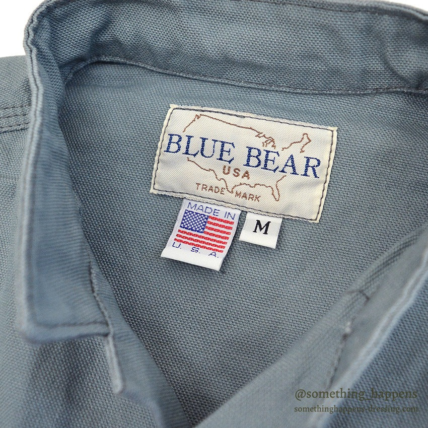 DEADSTOCK BLUE BEAR DUCK COVERALL...M