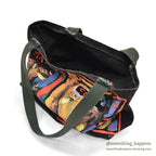 1990's FRED BABB ART CAN'T HURT YOU. CANVAS TOTE BAG ...