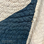 ANTIQUE PAUM TREE PATCHWORK QUILT...208cm/208cm