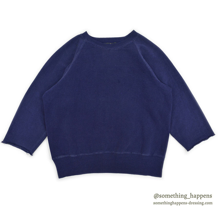1950's AKOM NAVY FREEDOM SLEEVE BLANK SWEAT SHIRT...