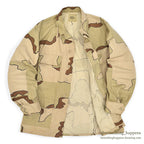 1990's USMILITARY HAND PAINT COAT, DESERT CAMO PATTERN, COMBAT... MR