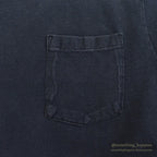1990's BLACK FADED PLAIN POCKET T-SHIRT ...