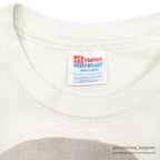 1990's HANES POODLE DOG PRINT T-SHIRT... L