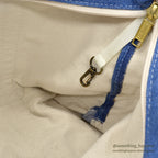 1990's~ L.L.BEAN CANVAS GARDEN TOTE DENIM ZIP TOP ...