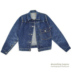1940's~ LEVI'S 506XX TYPE1 DENIM JACKET HIGE ... 34-36
