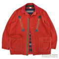1950's~ HERCULES RED COVERALL BLANKET LINING MODIFIED...