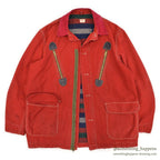1950's~ HERCULES RED COVERALL BLANKET LINING MODIFIED...