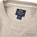 1990's WILLIS & GEIGER FRONT-V COTTON SWEATER ... M