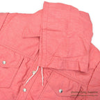 1970's~ BLACK BEAR PRIME GOOSE DOWN NYLON PUFFER JACKET / PINK ... M