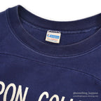 1970's CHAMPION FOOTBALL SHIRT / DARK BLUE...XL