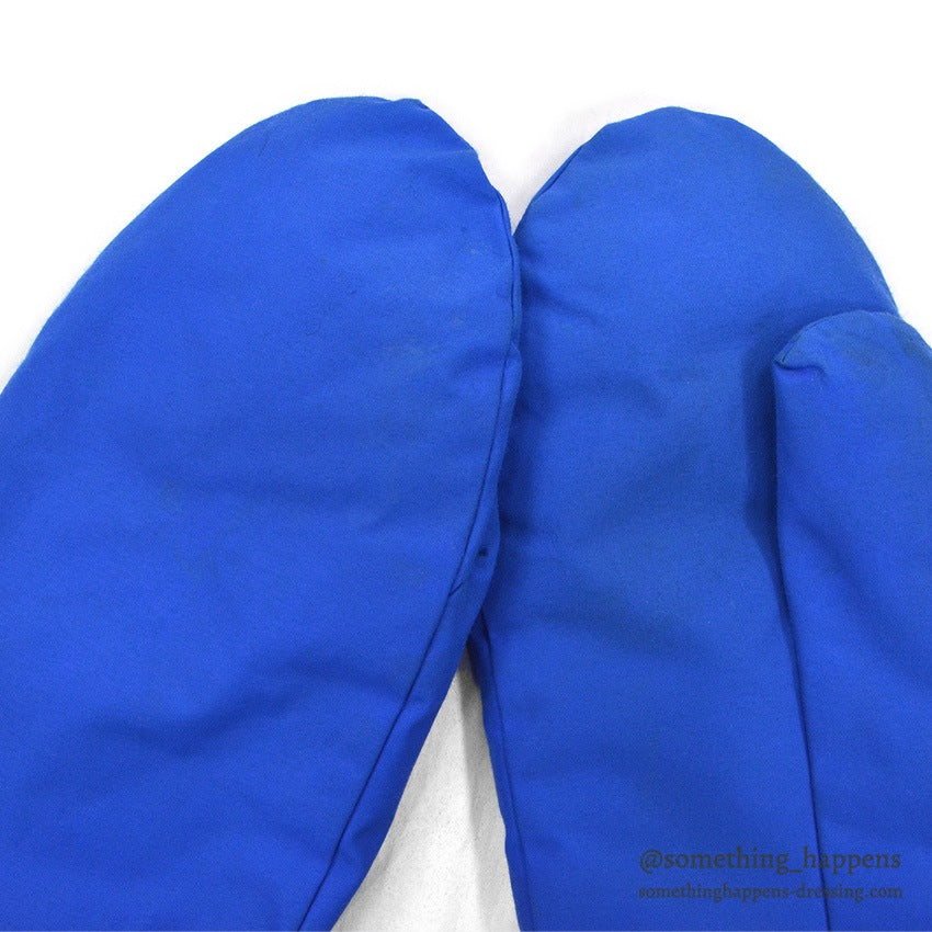 1980's PATAGONIA SHELLED PILE MITTENS ... L